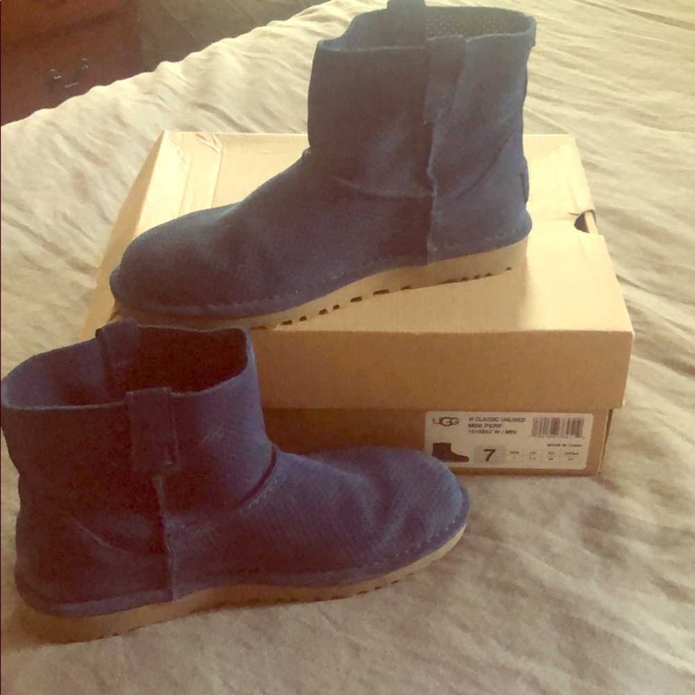 UGG mini perforated boot